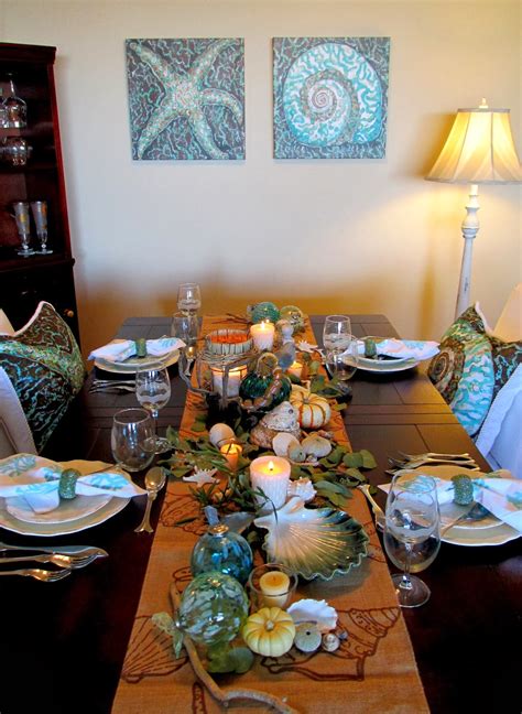 You can drop the tablets on the altar located (spoiler alert). Everything Coastal: Caron's Fall-Thanksgiving Dining Room