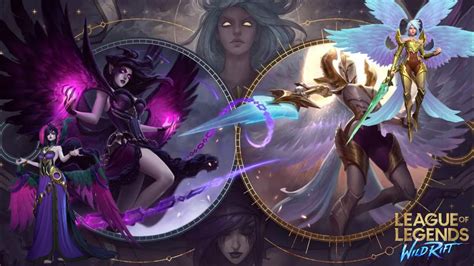 Kayle And Morgana Sisters And Angels League Of Legends Wild Rift