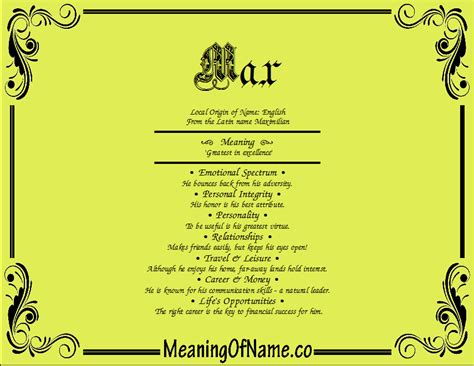 Max Meaning Of Name