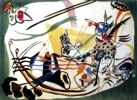 Diamond Painting Behind The Mirror By Wassily Kandinsky Full Image