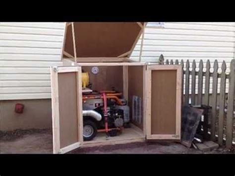 Outdoor enclosure for portable generator | Prepping / In case of
