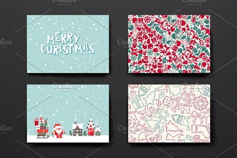 Merry Christmas Brochures Creative Brochure Templates ~ Creative Market