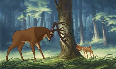 Bambi And His Father Bambi Art Bambi Disney Bambi