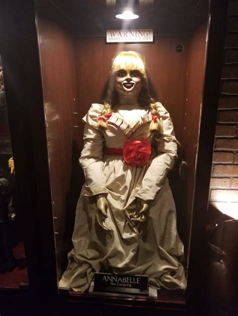 A Creepy Looking Doll In A Closet With Red Roses On Its Head And Hands