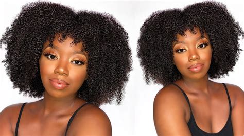 This Wig Feels And Looks Like Real Natural Hair Youtube