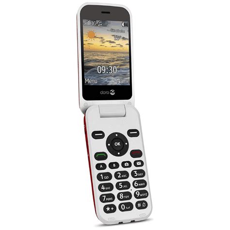 Doro 6620 Téléphone Portable à Clapet Pour Senior Simple Et Intuitif