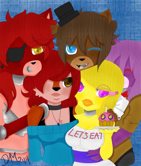 Jasmine And Fnaf Crew — Weasyl