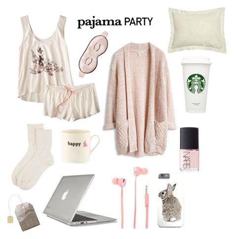 Pajama Party By Rabbitloverforever Liked On Polyvore Featuring Disney Johnstons Of Elgin