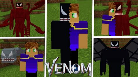 LanÇou Novo Addon Do Venom Para Minecraft Pe Youtube