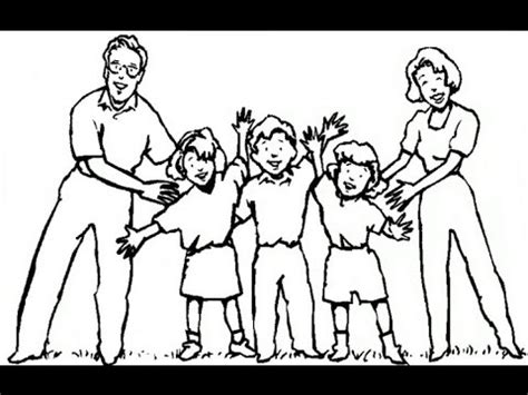 It's a fun and special gift for the one you love. How to draw a Happy Family - Easy Drawing Lesson for Kids ...
