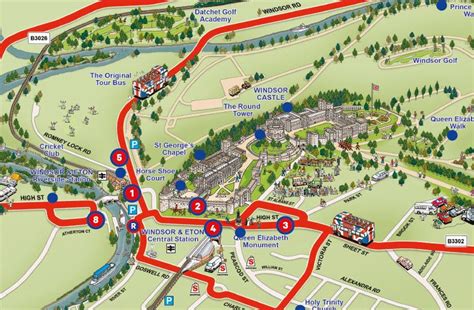 Windsor Castle Estate Map