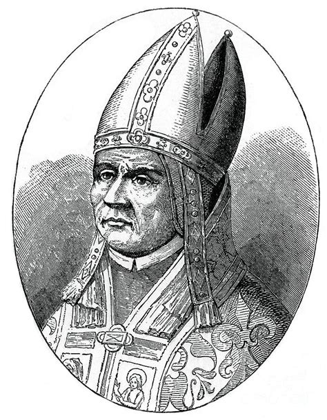 Pope Sylvester I 1870 By Print Collector
