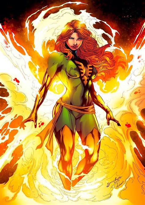 Jean Gray Aka Dark Phoenix Of The X Men Marvel Comics Phoenix