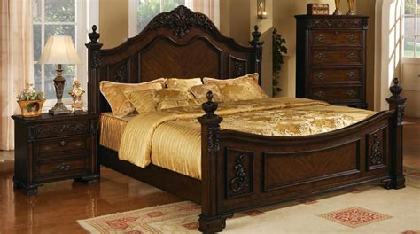 Myco Furniture Ce8261k Celine Rich Cherry Finish Luxury King Platform