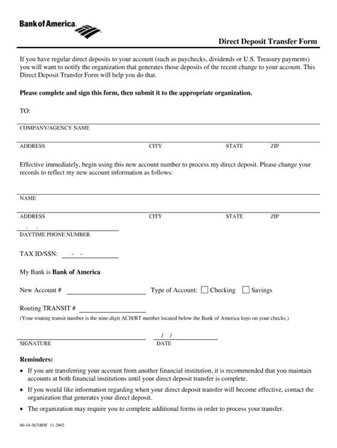 Depending on the bank or. Bank Of America Wire Transfer Form - Fill Out and Sign ...