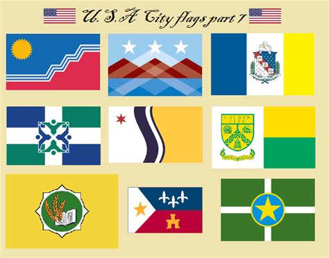 Usa City Flags Part 7 Final Part Quiz
