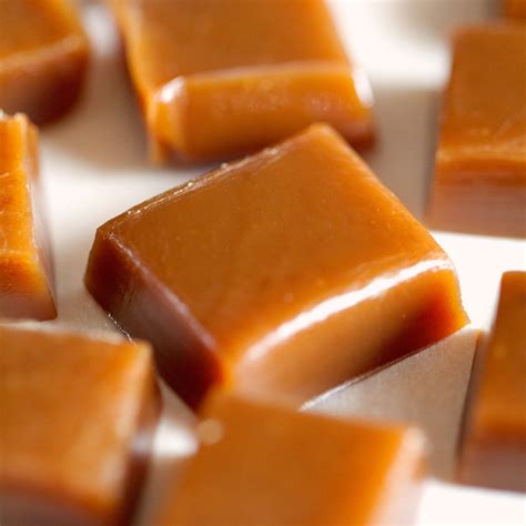 Delicious Chewy Salted Caramel Candy