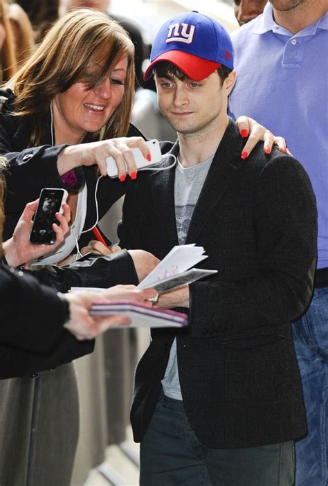 In Need Of A Good Nights Sleep Daniel Radcliffe Looks Worn Out As He