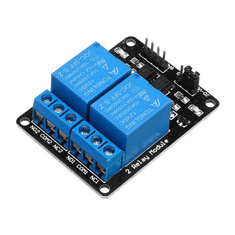 2 channel relay module 12v with optical coupler protection relay ...
