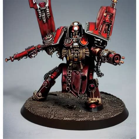 Adeptus Mechanicus Tech Priest From Warhammer K Stable Diffusion