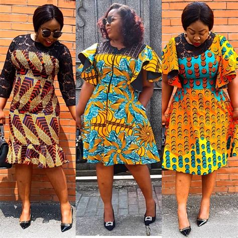 Dress Codeankara With A Touch Of Lace😍😍😍😍😍😍😍 Ankara Gown Styles
