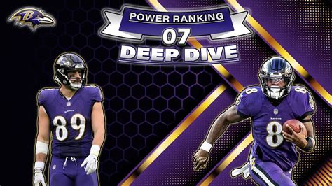 a deep dive into the 2022 baltimore ravens power ranking 7 youtube