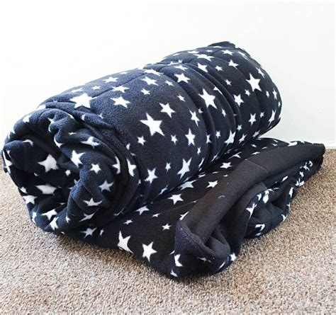 Adult Weighted Blanket Anxiety Relief Sensory Throw Star Etsy