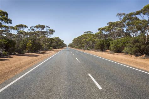 Straight Australian Highway Stock Photo Image Of Summer Aussie