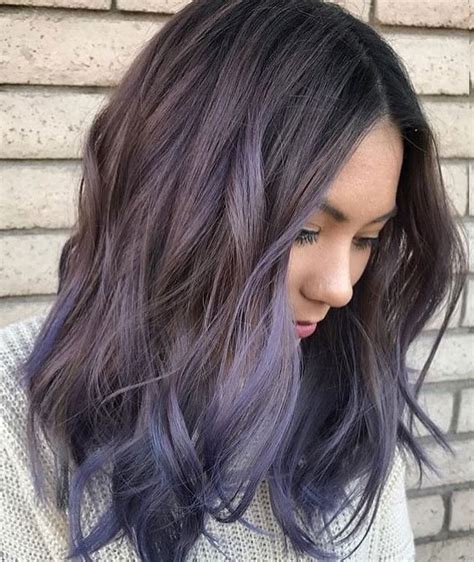 Balayage ideas for short dark hair. 30 Brand New Ultra Trendy Purple Balayage Hair Color Ideas