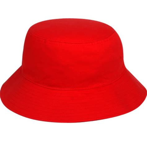 Big Size 61 64cm Red Bucket Hat Plain Welastic Sweatband