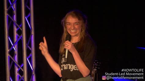 Jesus loves her! maybe the kid has a real disorder but who would know if they're homeschooled? Emma Mae Jenkins -- student speaker at #HowToLife - YouTube