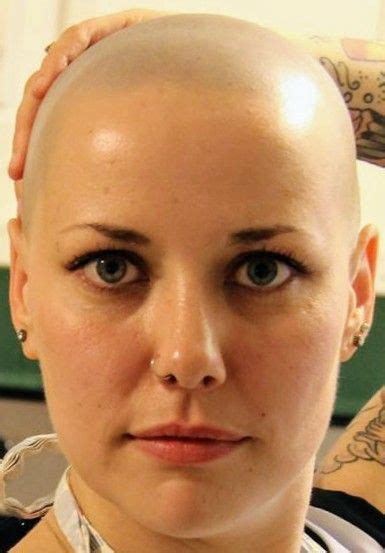 hairdare bald smooth headshave closeshave baldwoman shavedhead baldbychoice beauty