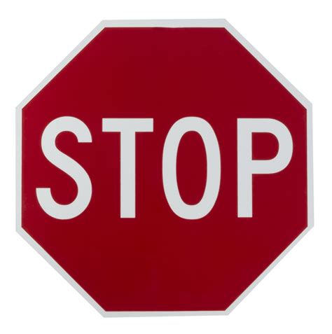 A 24” Stop Sign Is A Critical Road Display Product To Have For Those