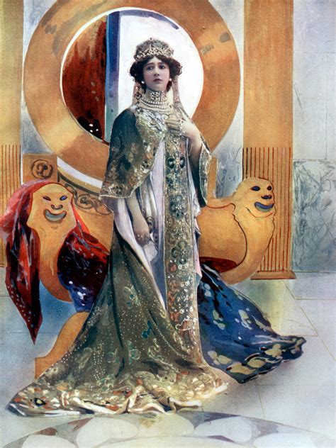 dancer actress and courtesan dala belle otéro in l impératrice photograph by reutlinger 1900
