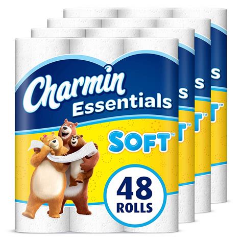Charmin Essentials Soft Giant Toilet Paper Rolls 48 Count