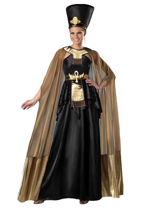 Qlq Women Ancient Egyptian Queen Costume Cosplay Halloween Costume Adult Men Egypt Pharaoh