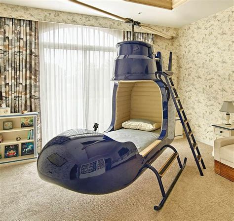 Cute print kids bed set crib bedsheet quilt cover pillow 3d print bedding set for kids. This Kids Helicopter Bed Might Be The Greatest Bed Ever Made