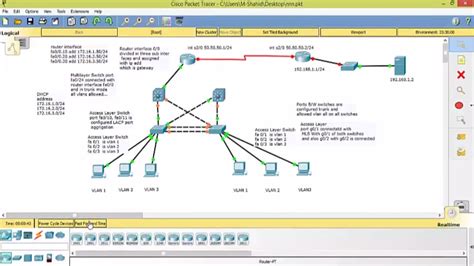 Ospf Configuration In Cisco Packet Tracer Youtube