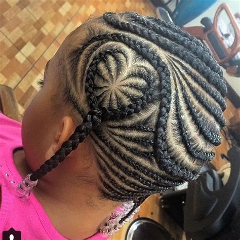 This hairstyle is great for experimenting with teen girls, and blue hair color is becoming big in the. 64 Cool Braided Hairstyles for Little Black Girls - Page 4 ...