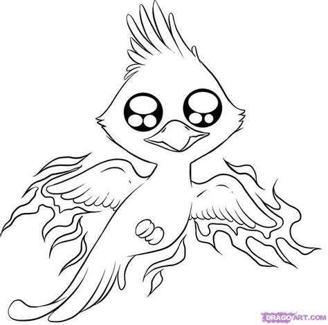 Cute Baby Animal Coloring Pages Dragoart - Coloring Home