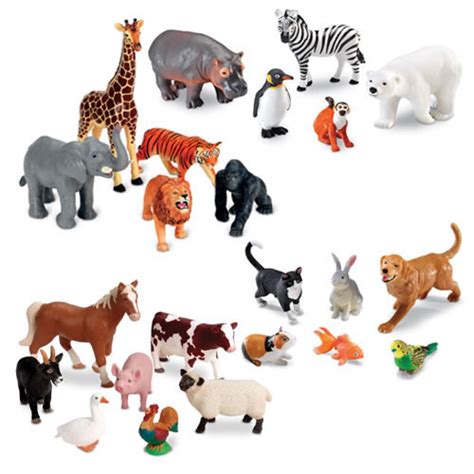Toys And Hobbies Learning Resources Jumbo Zoo Animals Other Preschool