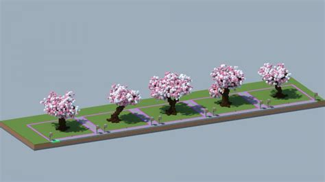 My Tree Bundle Minecraft Map Blossom Trees Cherry Blossom Tree