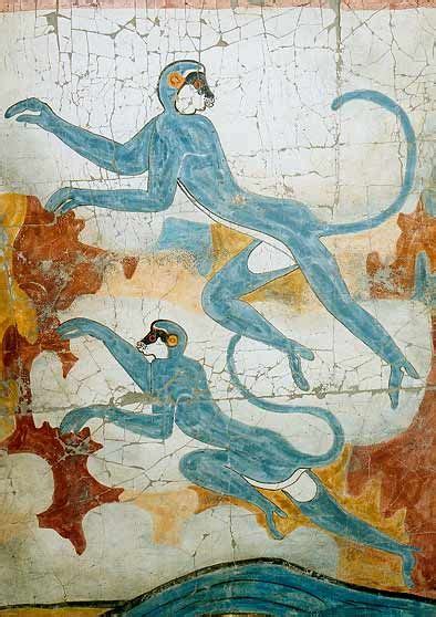 Basonova The Brilliance Of Aegean Bronze Age Wall Paintings Biblical