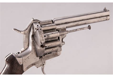 French 20 Shot Duplex Double Action Pinfire Revolver
