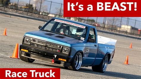 Autocross S10 Kevin Phillips Home Built Race Truck In The Paddock Ep
