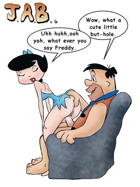 Rule 34 Betty Rubble Cheating Female Fred Flintstone Hanna Barbera Human Jab Male Pussy