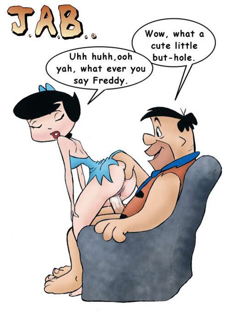 rule 34 betty rubble cheating female fred flintstone hanna barbera human jab male pussy