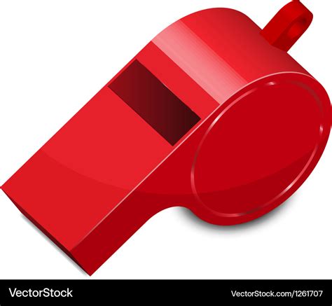 Whistle Royalty Free Vector Image Vectorstock