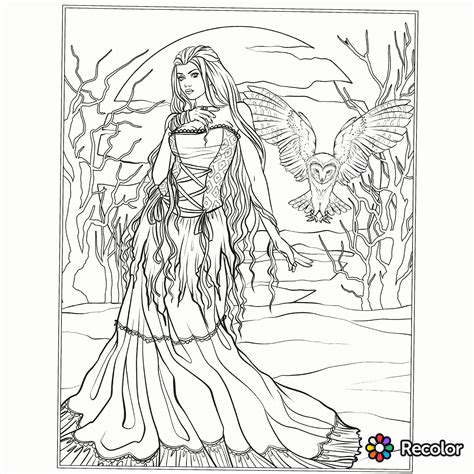 In this post, we'll show you how to find thousands of free printable coloring pages, including free mandala, flower. Gothic Adult Coloring Pages at GetColorings.com | Free ...