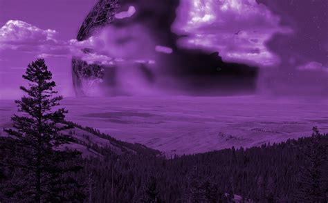 Purple Magic Sky Background Purple Sky Magic Background Image For